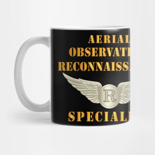 Aerial Observation Recon Specialist  w Badge Mug